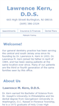 Mobile Screenshot of lawrencekerndds.com